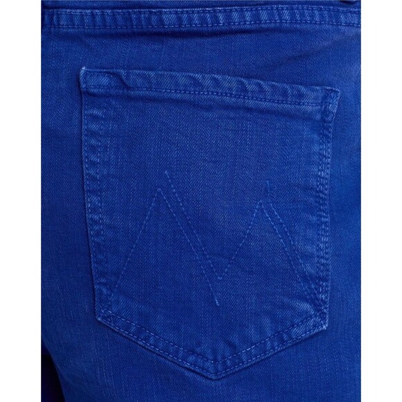 MOTHER SUPERIOR High Waist Tunnel Vision Wide Leg Jean Deep Ultramarine Blue 27 - Picture 4 of 13